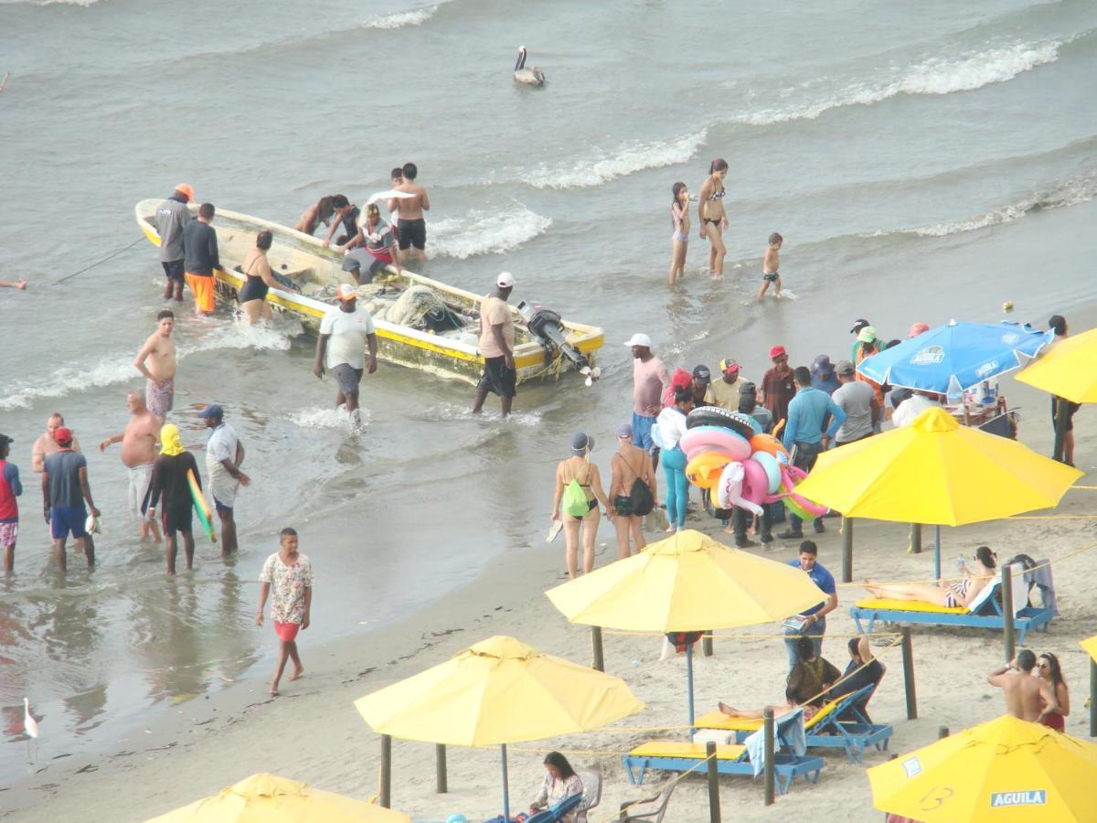 Apartamento , Vista A La Ciudad Antigua Y Playa Cartagena Esterno foto